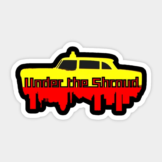 New Logo Sticker For Shirts and More Sticker by UnderTheShroud